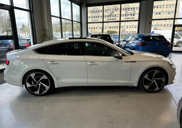 Audi S5 cena 179900 przebieg: 75804, rok produkcji 2018 z Barcin małe 191